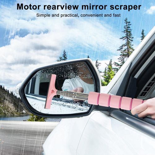 Generic Soft Spiral Sponge Handle Wiper Clearview Car Mirror Wiper