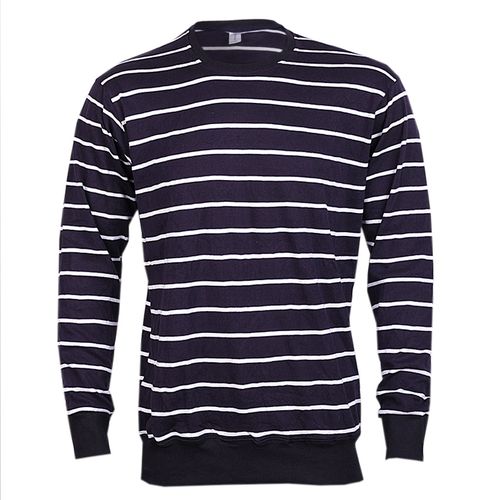 Danami Navy Blue With White Strip Sweatshirt | Jumia Nigeria
