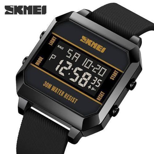 product_image_name-Skmei-Quality Water Resistant Digital Display Wrist Watch with Box -1