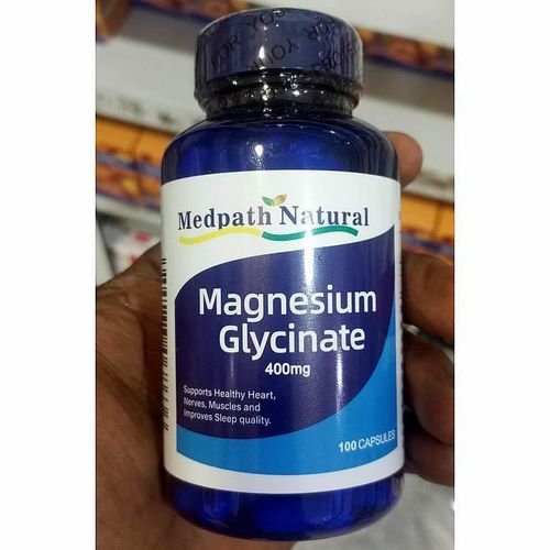 Medpath Natural Magnesium Glycinate 400mg x100 Tablets