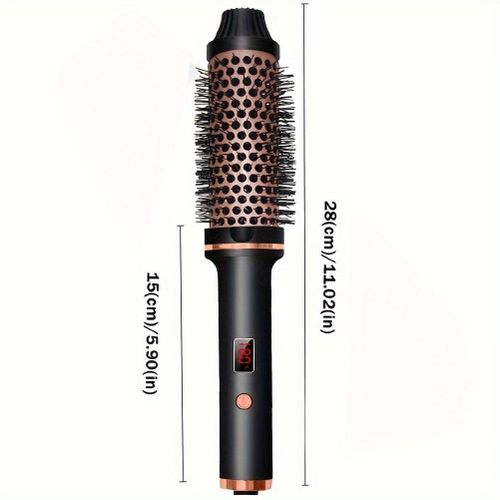 Hot iron curling brush best sale