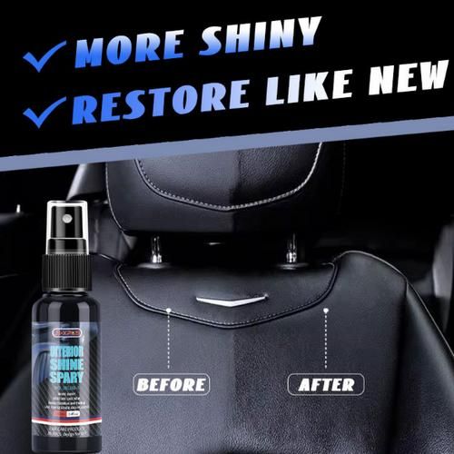 Generic Auto Interior Shine Spray for Dashboard, Plastic & Leather - image 4