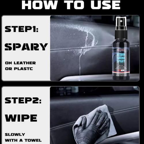 Generic Auto Interior Shine Spray for Dashboard, Plastic & Leather - image 5