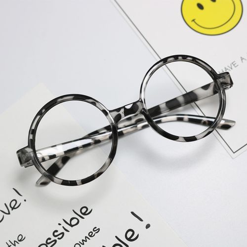 Large round fake glasses hot sale
