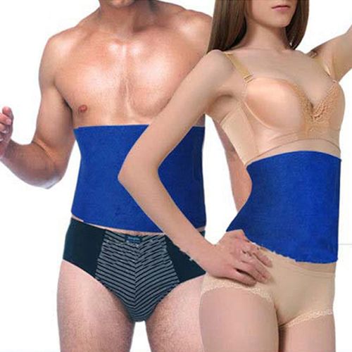 Sweat Belt Body Shaper Waist Trimmer Trainer Weight Loss Belly Fat Burn  Stomach