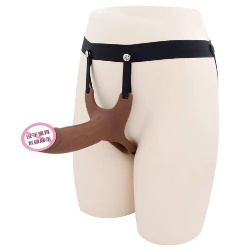 Generic Penis Extender and Delay Dildo Strap-On Silicone Penis Cover - image 5
