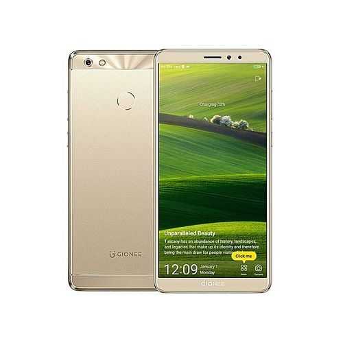 Gionee M7 Power (4GB, 64GB ROM) 5000mAh, 13MP+8MP, Android 7.1, Dual Sim 4G LTE Smartphone -GOLD