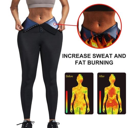 Women Sauna Sweat Pants Waist Trainer Hot Thermo Body Shaper