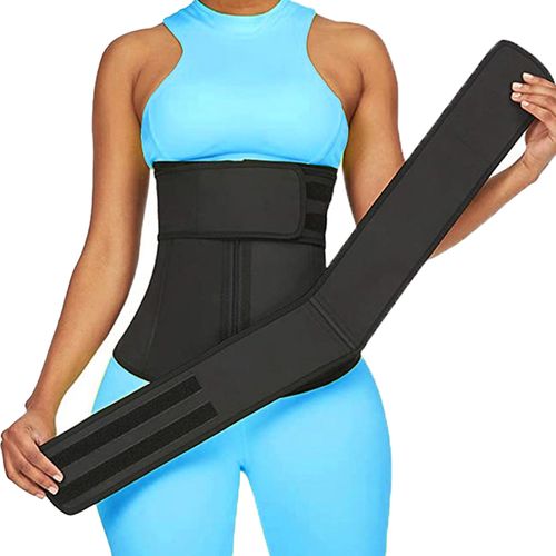 Waist Trainer for Women Long Torso Plus Size Double Belt Sauna