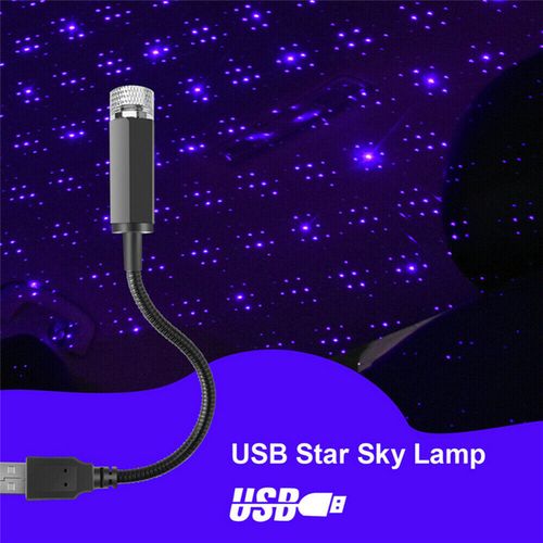 Car Roof Star Light Interior USB LED Lights Starry Atmosphere Projector  Decoration Night Home Decor Galaxy