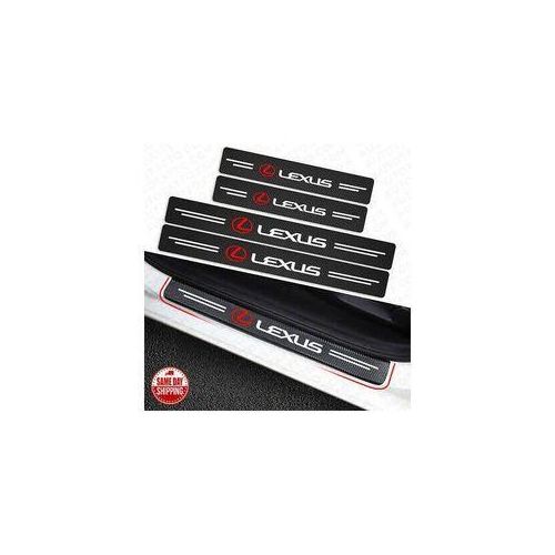 product_image_name-Generic-4 Pieces Car Door Step Plate Sill Anti Scratch Sticker Protector Universal Fit For Lexus-1