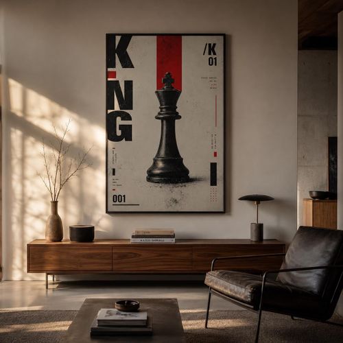 Generic Vintage King Wall Art
