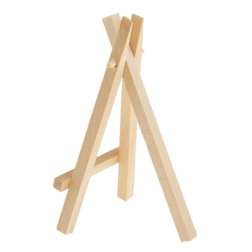 Mini Wooden Tripod Easel Display Painting Stand Card Canvas Holder