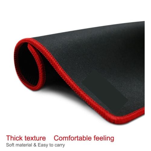 product_image_name-Generic-Large Gaming & Office Mouse Pad – Non-Slip, Smooth Surface, Red-Edge Design-1