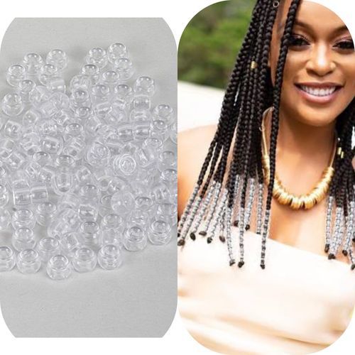 Generic Plastic Hair Beads - White | Jumia Nigeria