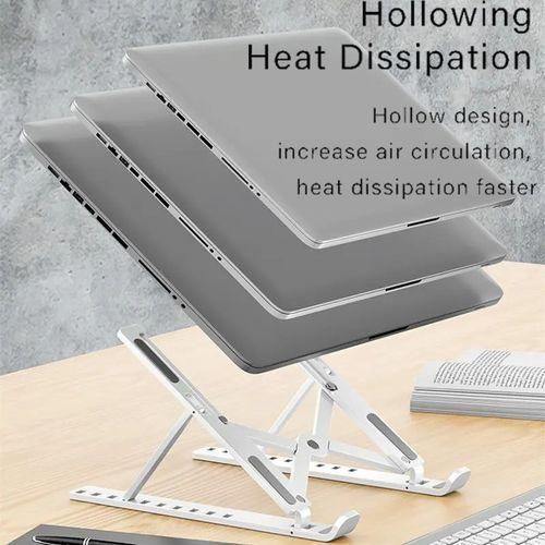 Generic Portable Foldable Laptop Stand ABS for MacBook Apple Air Pro Lenovo Tablet PC Universal Holder Bracket - image 5