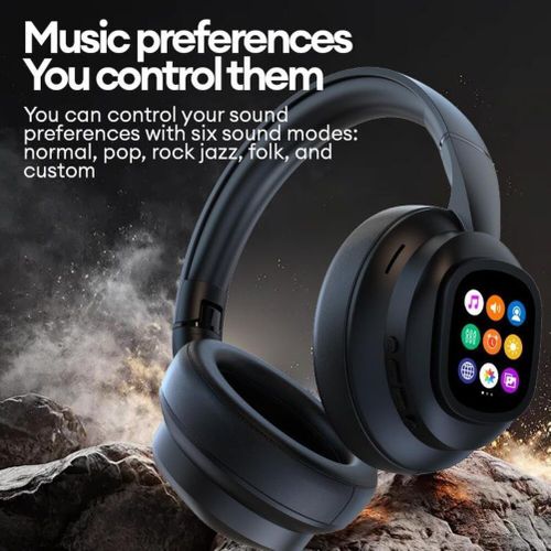 Modio Smart Touch Wireless Headphones Real Time, 169 Languages, With Detachable LCD Touch Screen, - image 7