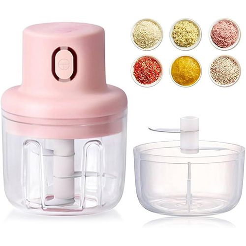 Generic Electric Mini Rechargeable Garlic Chopper Food Processor - image 3