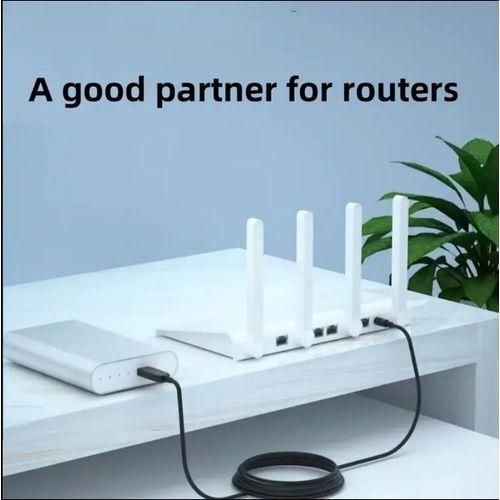 Generic USB Cable, USB Power Boost Line, 5V to DC 9V 12V Boost Converter, USB to DC Adapter