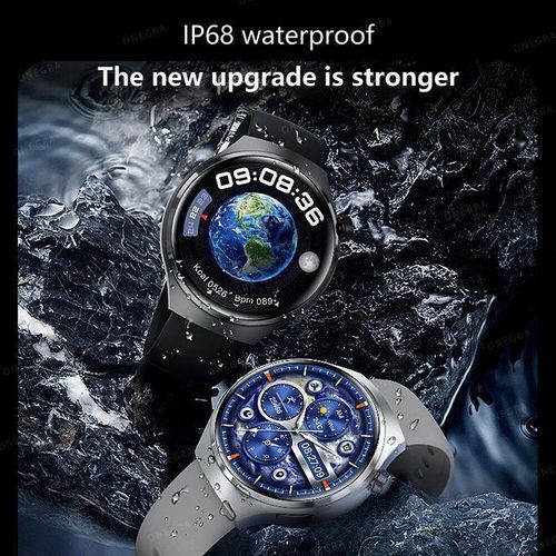 Generic AMOLED HD Screen Smart Watch, GPS NFC Heart Rate Blood Sugar Smartwatch - image 3