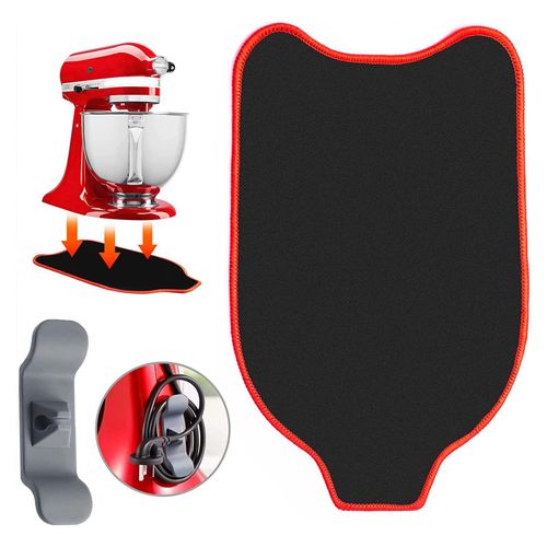 Mixer Mover Sliding Mats for Kitchenaid Stand Mixer with 1 Cord