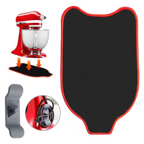 Kitchen Aid Mixer Sliding Mat, Mixer Mover For Kitchen Aid Stand Mixer  Cooker Toaster, Coffee Maker Mat Kitchen Appliance Mats For Toaster Cooker  Blen