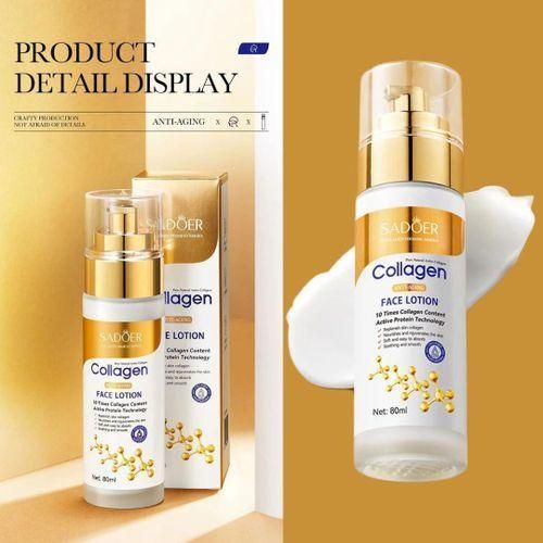 product_image_name-SADOER-Collagen Peptides Gentle Cleansing and Degreasing COLLAGEN ANTI-AGING FACE LOTION, Radiant & Beauty Even Glow Body Lotion For Women AND Men-1