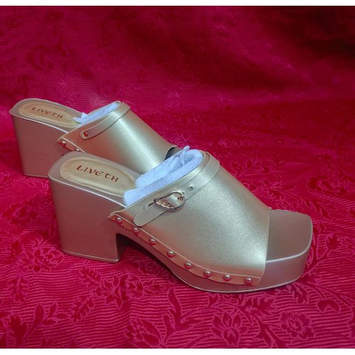 Fashion Golden Elegant Ladies Wedge - image 3