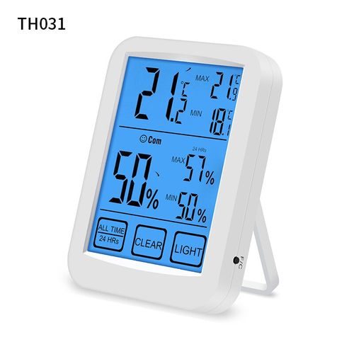 Indoor Digital Touchscreen Humidity Thermometer Temperature