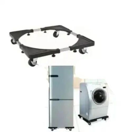 product_image_name-Generic-Movable Adjustable Base Trolley For Washing Machine And Refrigerator Stand-2