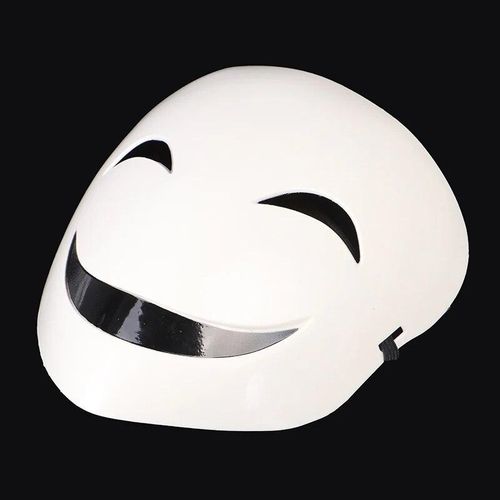 Adjustable Mask Adults Japanese Anime Black Bullet Hiruko White Visible  Helmet Cosplay Costume Props Halloween Gifts Collection