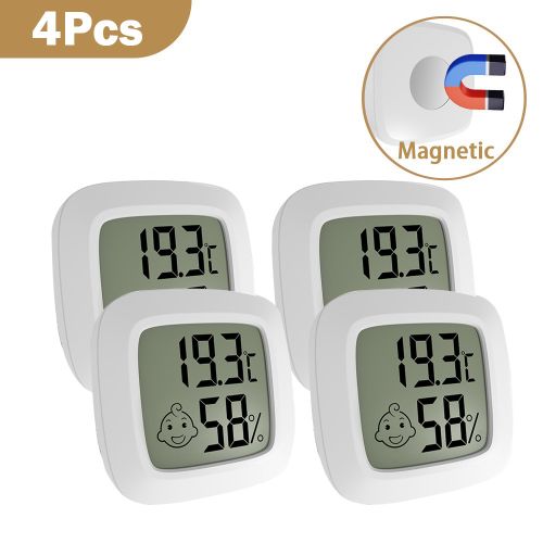 Generic Mini LCD Digital Thermometer Hygrometer 1/2 Pcs Indoor