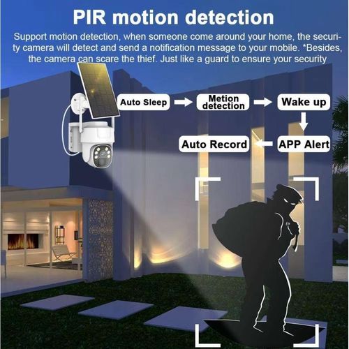 product_image_name-Generic-Ubox, Single lens 4MP, 4G, motion tracker, human tracker, 2-way audio, night vision, 4G, waterproof solar powered cctv camera-2