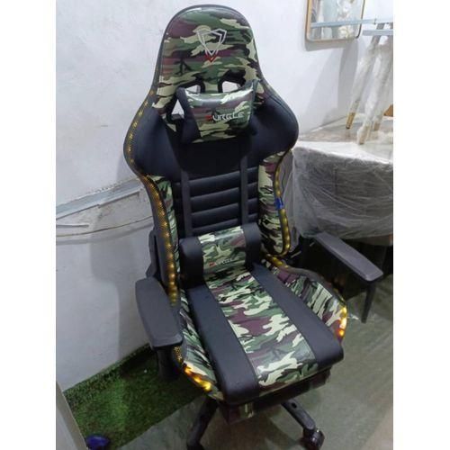 Generic FURGLE Computer Racing Gaming Ergonomic Chair + Footrest- Multi - image 5