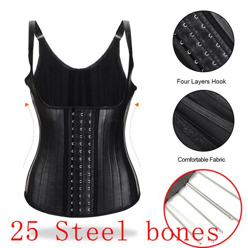 Generic Latex Waist Trainer Women Binders Shapers Modeling Strap Corset  Colombian Girdles Body Shapewear F