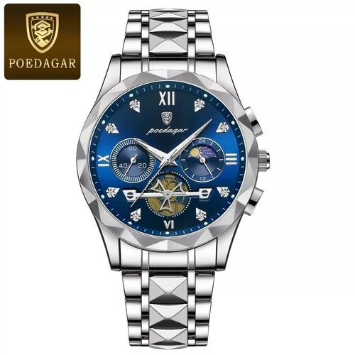 product_image_name-Fashion-Sophisticated Rugged Steel Men's  Wrist And Watch For Rugged Men-1