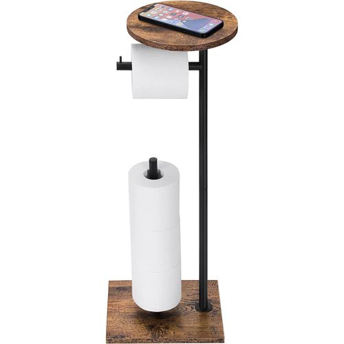 ACEHOOM Bathroom Freestanding Toilet Paper Holder Stand with