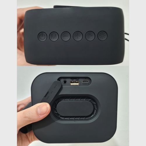 Generic LP-V39 Bluetooth Wireless Speaker With LED LIght - image 3