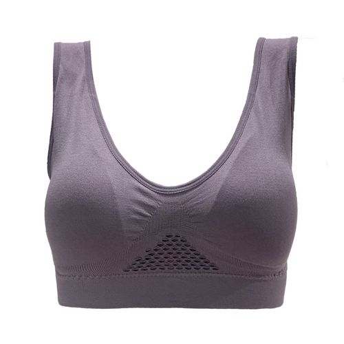 Fashion 3/2/1PC 6XL Air Permeable Cooling Summer Sport Wireless Bra Gym  Fitness Athletic Running Sport Tops Underwear Workout Vest Tank