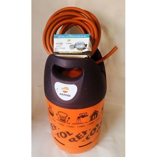 Generic 12.5kg Gas Cylinder Of Hose,meter Regulator, Clips - image 2