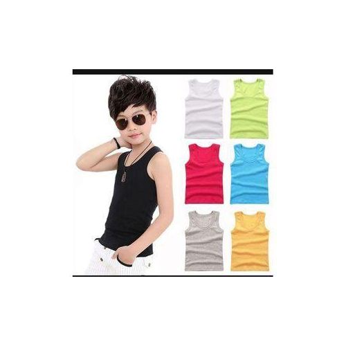 Fashion Boys colorful singlets 6pieces