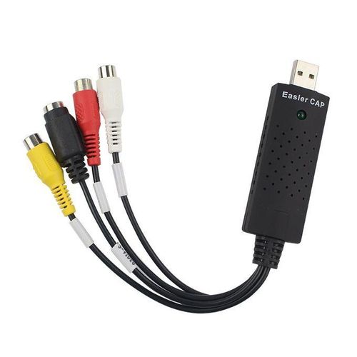 Generic Easy Cap USB 2.0 Video TV DVD VHS DVR Capture Adapter -Audio & Video Capture Card - image 2