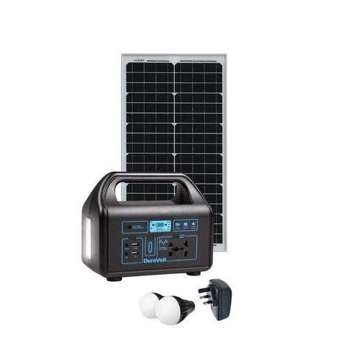 Duravolt 150W Solar Power Portable Generator Battery Solar Charing AC Charging DSPP-150