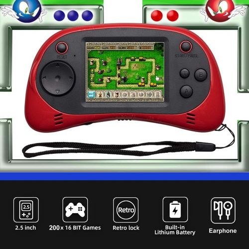 Handheld Game Player 2.5 Inch Retro Video Game Console With 260