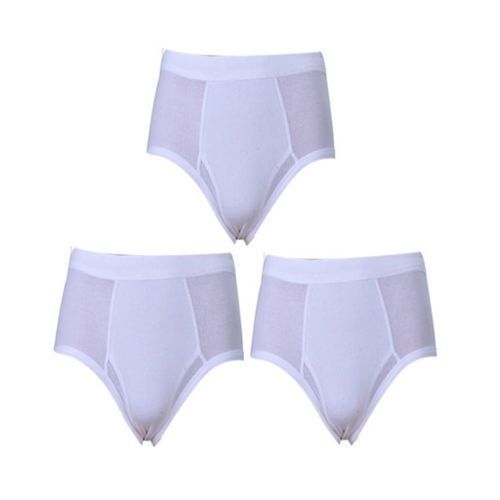 product_image_name-Chase Deer-Men's Briefs Set Of 3 - White-1