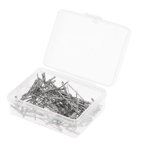 Generic 100x Stainless Steel T Pins For Fixing Wigs Modelling