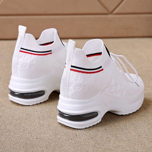 Tennis shoes with cheap spring heels