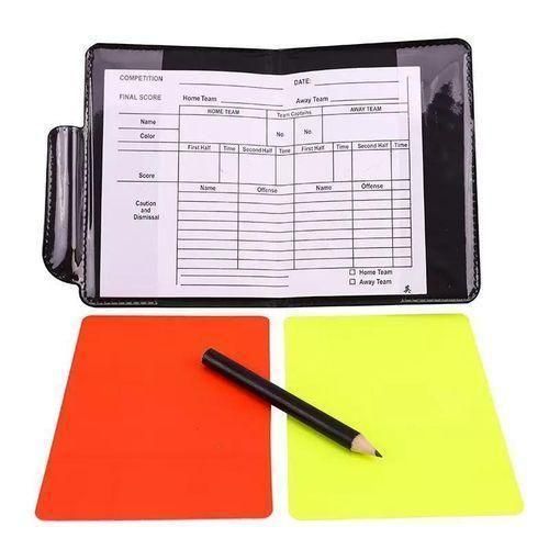 Generic Football Referee Card Set Red Card Yellow Card With Referee Whistles - image 4