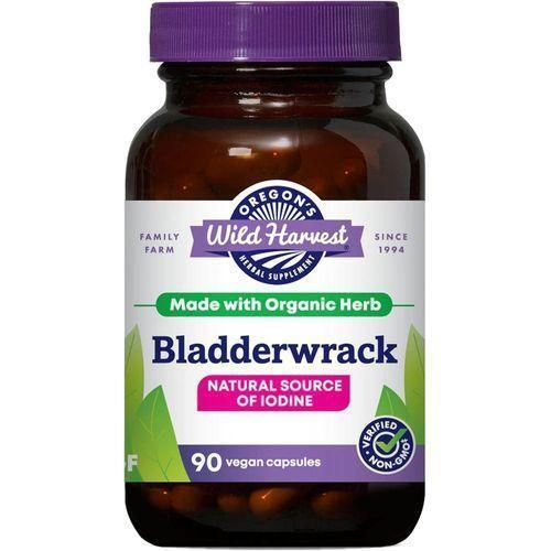 product_image_name-Oregon-Wild Harvest Bladderwrack Organic Vegan Capsules, 90 Count-1