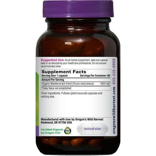 product_image_name-Oregon-Wild Harvest Bladderwrack Organic Vegan Capsules, 90 Count-2